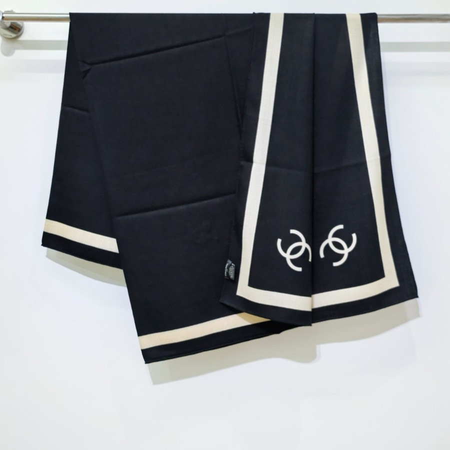 Double-Sided 100% real Silk  Shawl scarf – CHASCA-290 | 90 × 90 cm