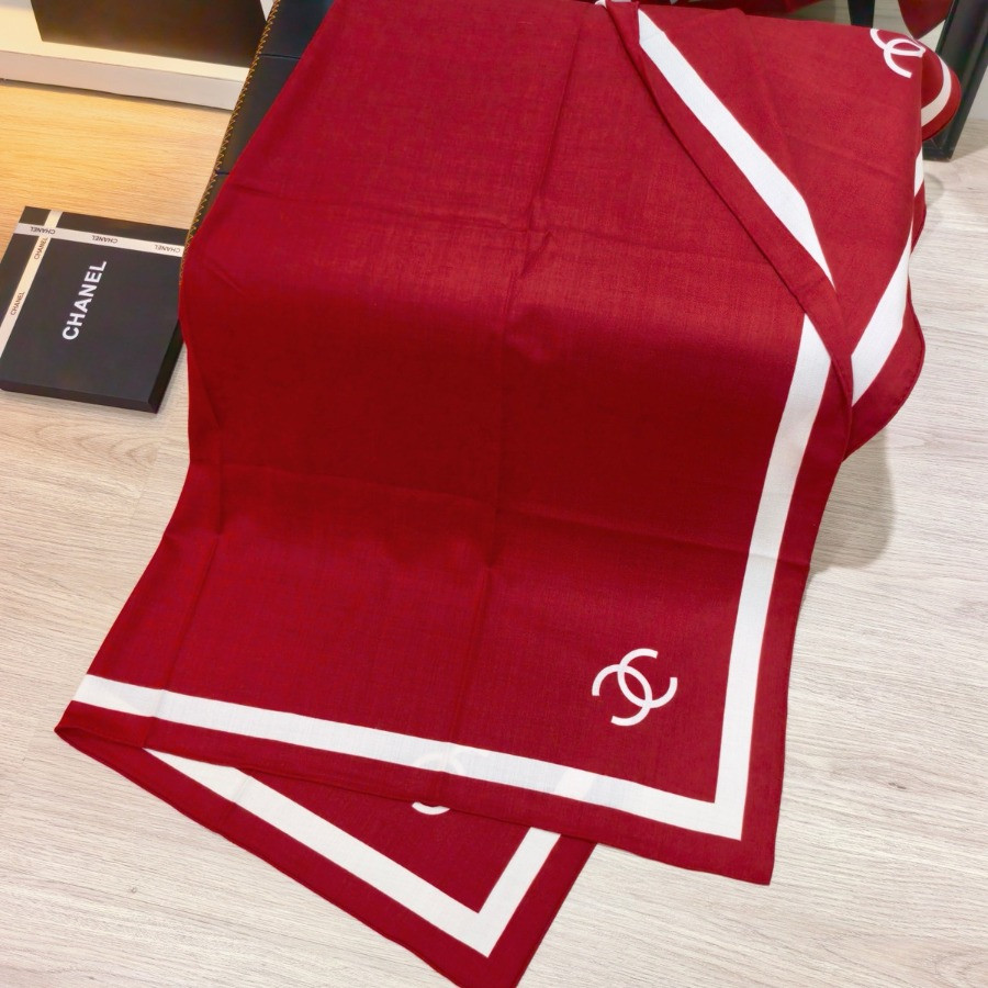 Double-Sided 100% real Silk  Shawl scarf – CHASCA-291 | 90 × 90 cm
