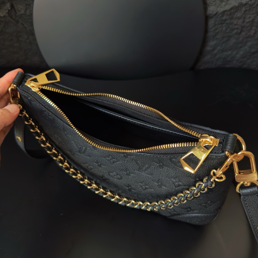 LV M12930  Boulogne PM Louis Vuitton Monogram Leather Hobo Bag 