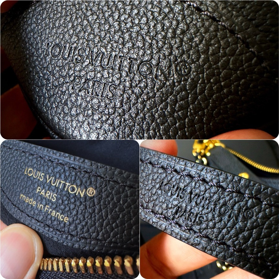 LV M12930  Boulogne PM Louis Vuitton Monogram Leather Hobo Bag 