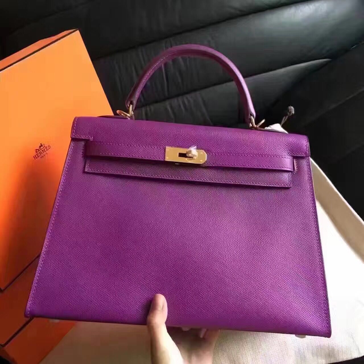 Hermes Kelly Handbag, Original Quality