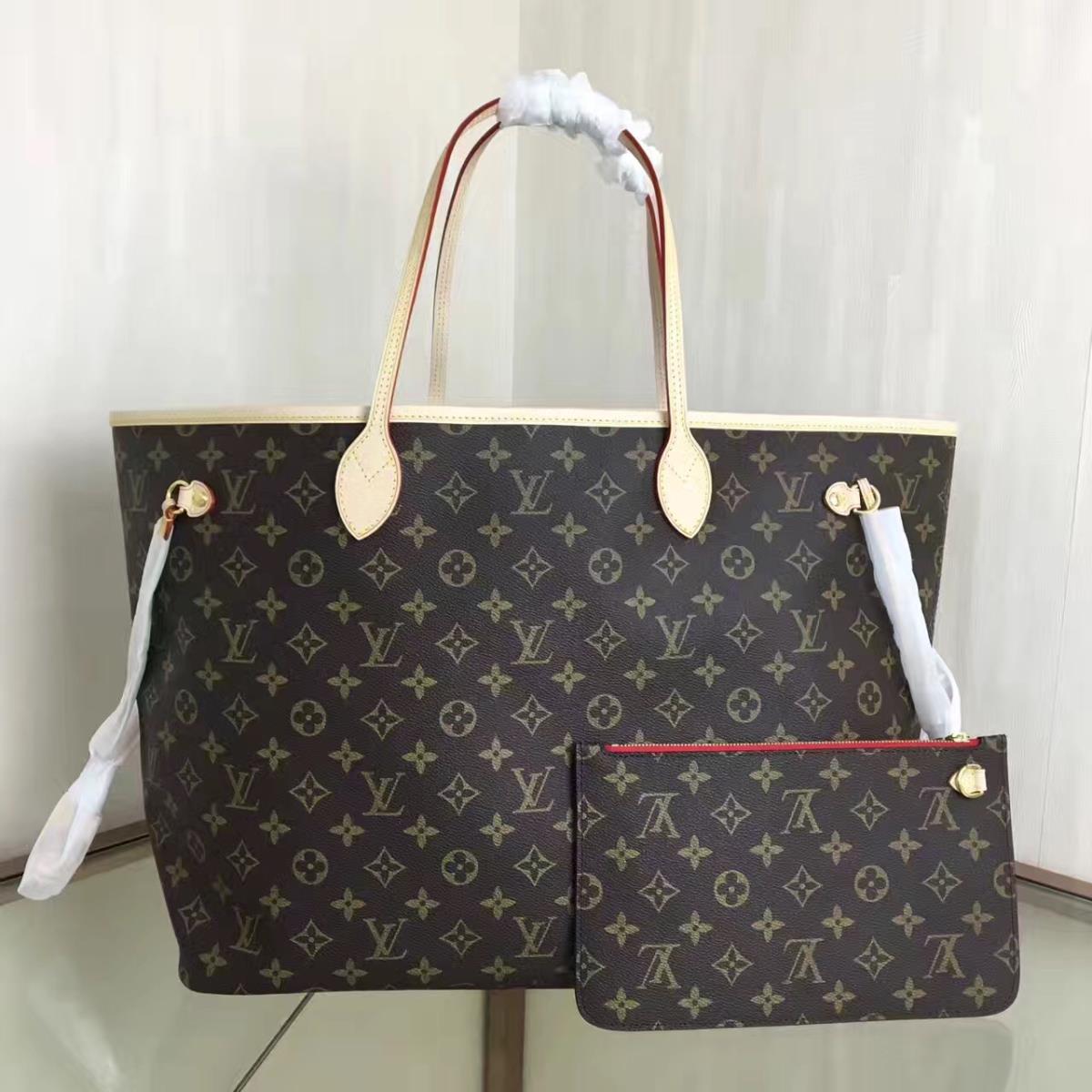 Louis Vuitton LV Handbags, NEVERFULL GM M41179, Monogram Canvas, 15.7 x 13.0 x 7.9 inches, Original Quality