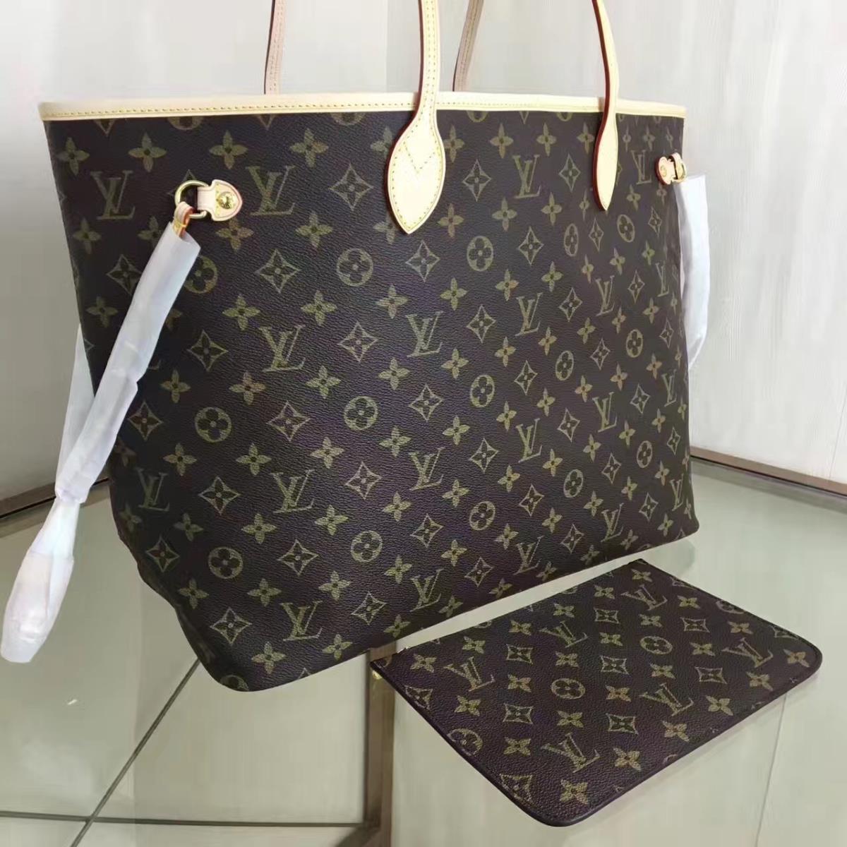 Louis Vuitton LV Handbags, NEVERFULL GM M41179, Monogram Canvas, 15.7 x 13.0 x 7.9 inches, Original Quality