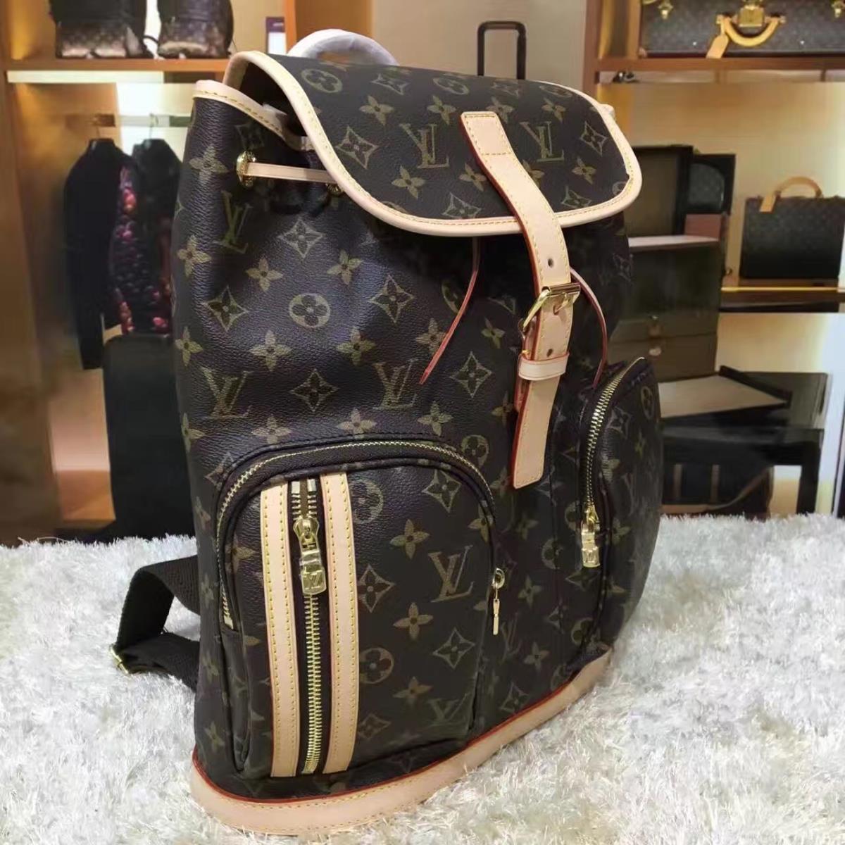 BOSPHORE BACKPACK M40107, Louis Vuitton LV Backpacks, Original Quality, 12.2 x 15.0 x 4.3 inches 