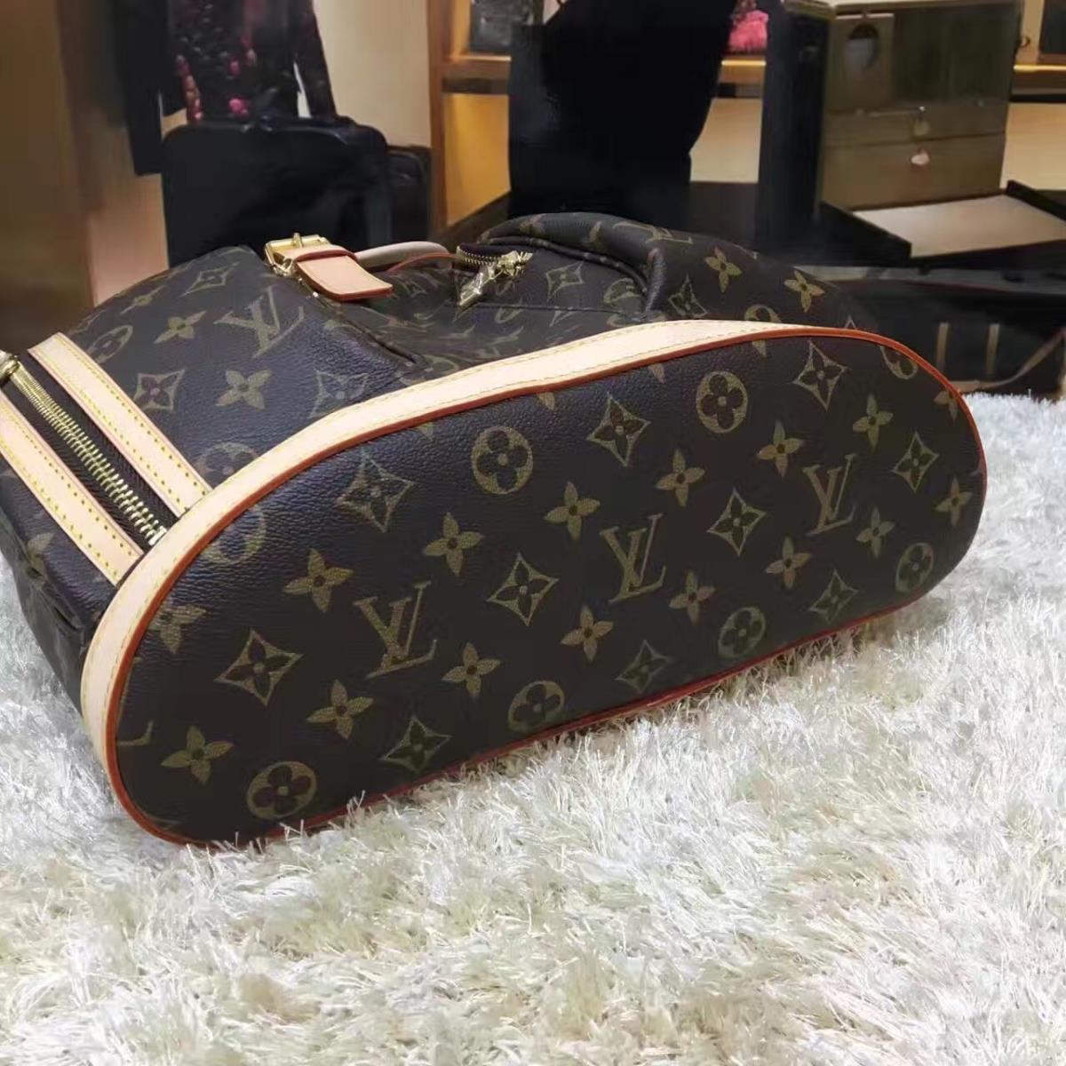 BOSPHORE BACKPACK M40107, Louis Vuitton LV Backpacks, Original Quality, 12.2 x 15.0 x 4.3 inches 