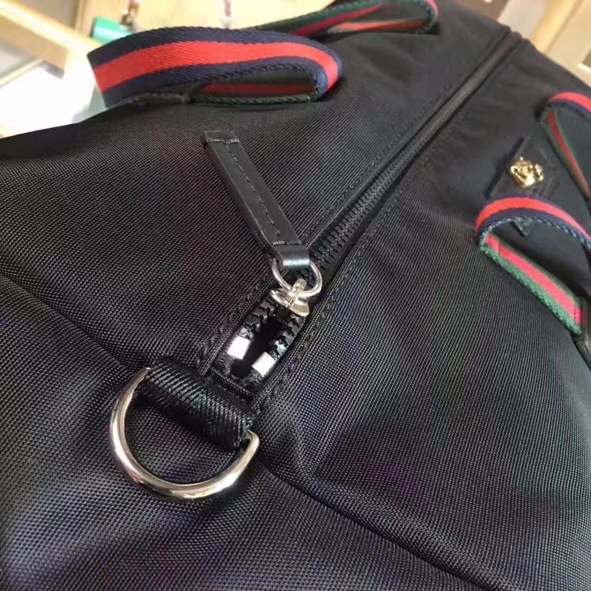 GUCCI Technical canvas duffle, Style 450983 K1NET 8546, 19.5