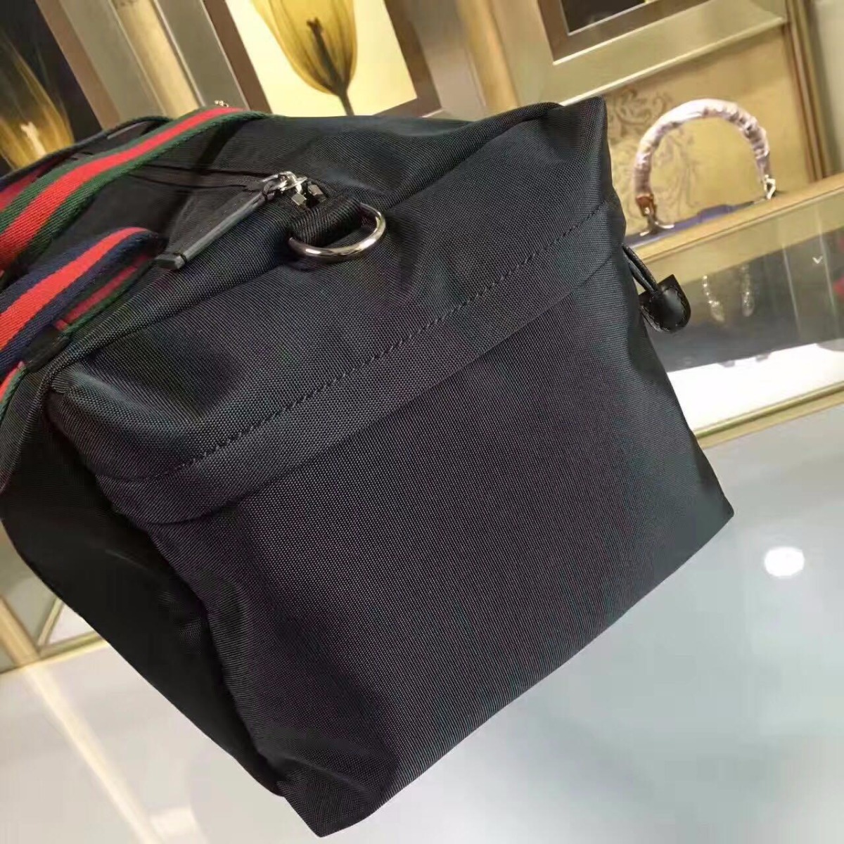 GUCCI Technical canvas duffle, Style 450983 K1NET 8546, 19.5