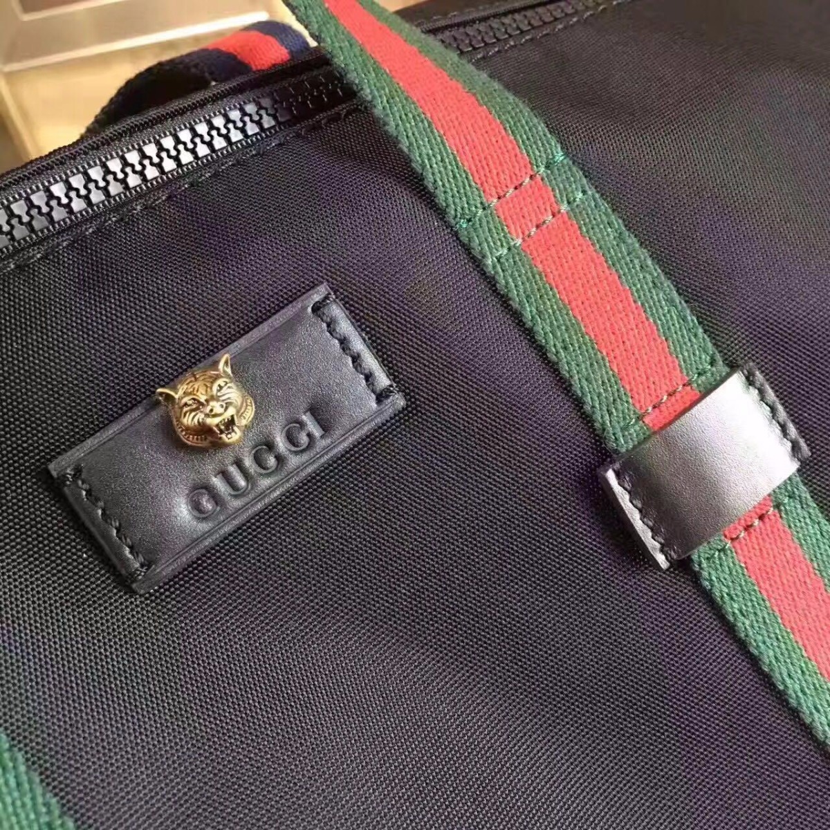 GUCCI Technical canvas duffle, Style 450983 K1NET 8546, 19.5