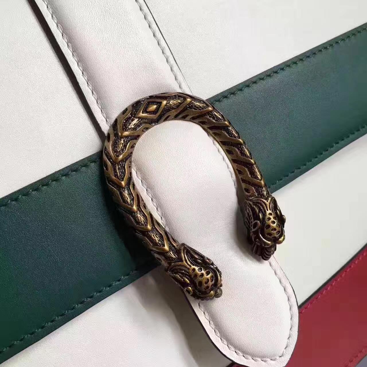 GUCCI Dionysus leather top handle bag, 421999 , 13.5"W x 9"H x 4.5"D