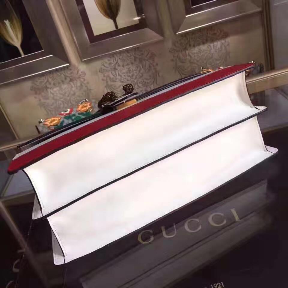 GUCCI Dionysus leather top handle bag, 421999 , 13.5"W x 9"H x 4.5"D