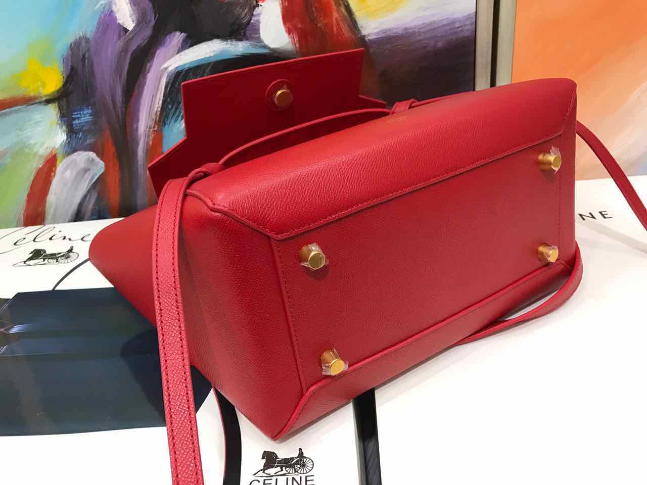 CELINE MICRO BELT HANDBAG CALFSKIN, Original Quality, 27 X 23 X 16 CM (11 X 9 X 6 IN)