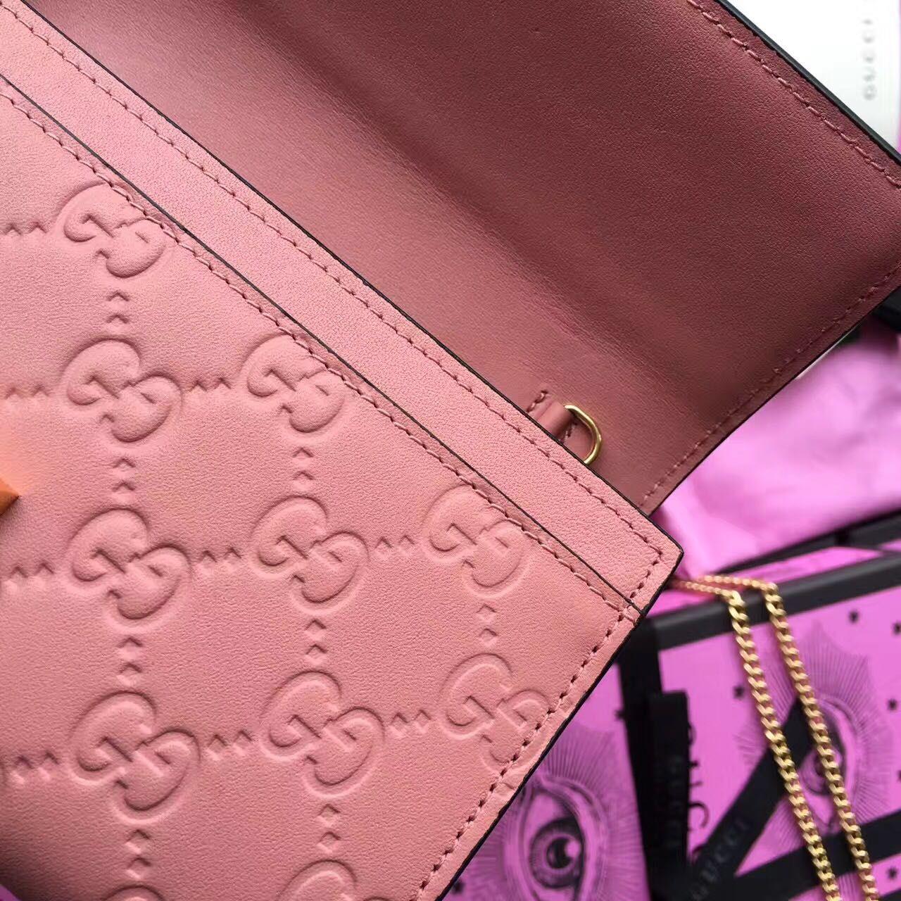 Gucci Padlock continental wallet, 453506, 7.5"W x 4"H x 1.5"D