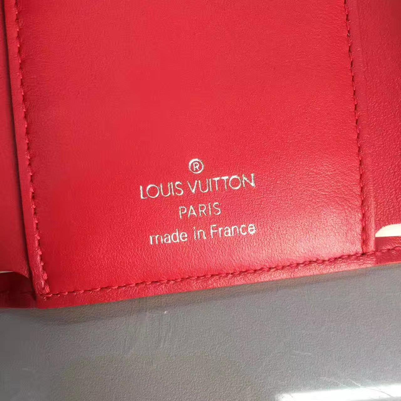 Louis Vuitton LV, M62158, CAPUCINE COMPACT WALLET, 5.3 x 3.7 x 0.6 inches