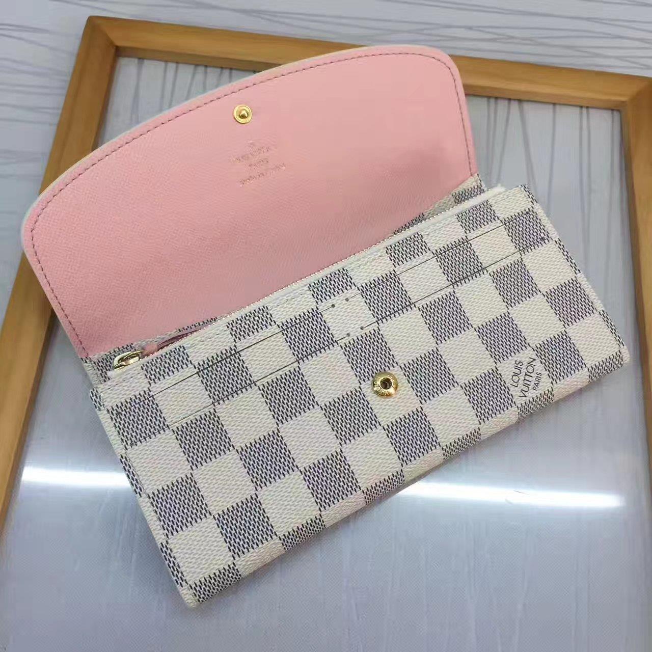 Louis Vuitton LV, N41625, EMILIE WALLET