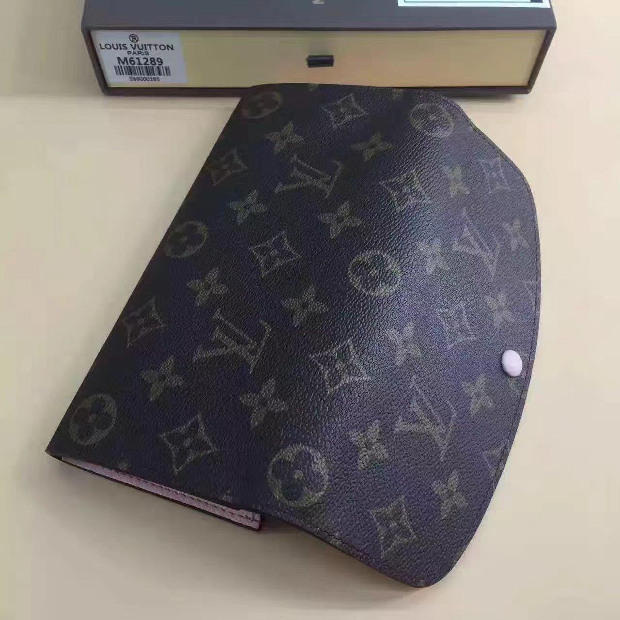 Louis Vuitton LV, M61289, EMILIE WALLET