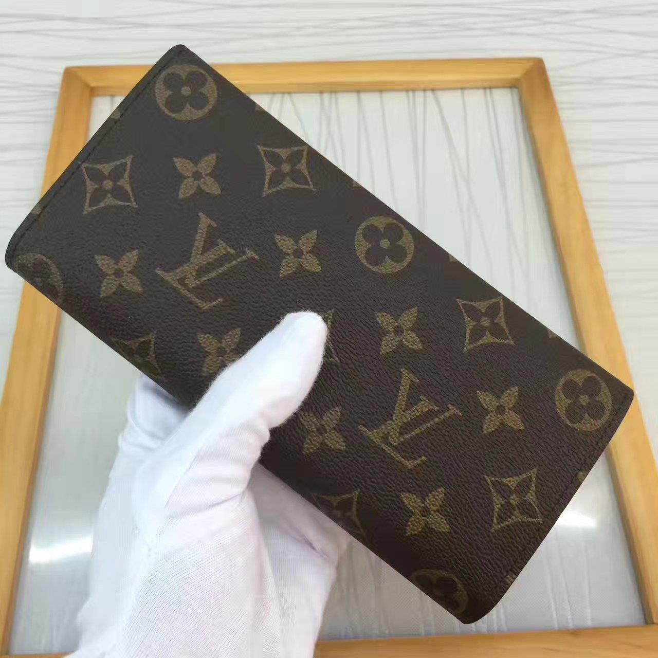 Louis Vuitton LV, M41943, EMILIE WALLET, 7.7 X 3.9 X 0.8 inches