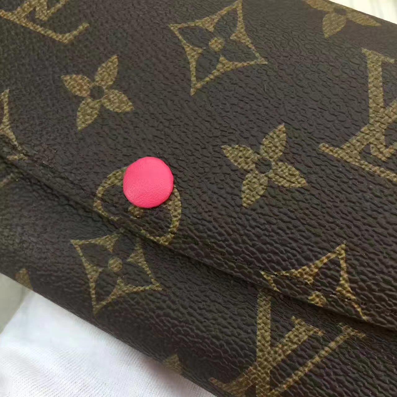 Louis Vuitton LV, M41943, EMILIE WALLET, 7.7 X 3.9 X 0.8 inches