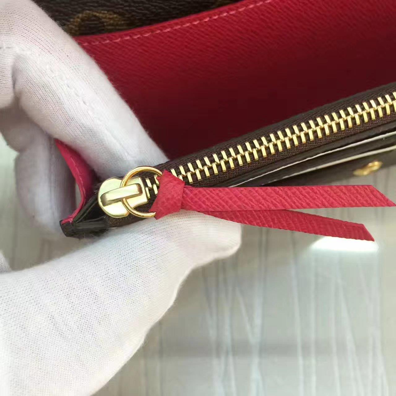 Louis Vuitton LV, M41943, EMILIE WALLET, 7.7 X 3.9 X 0.8 inches