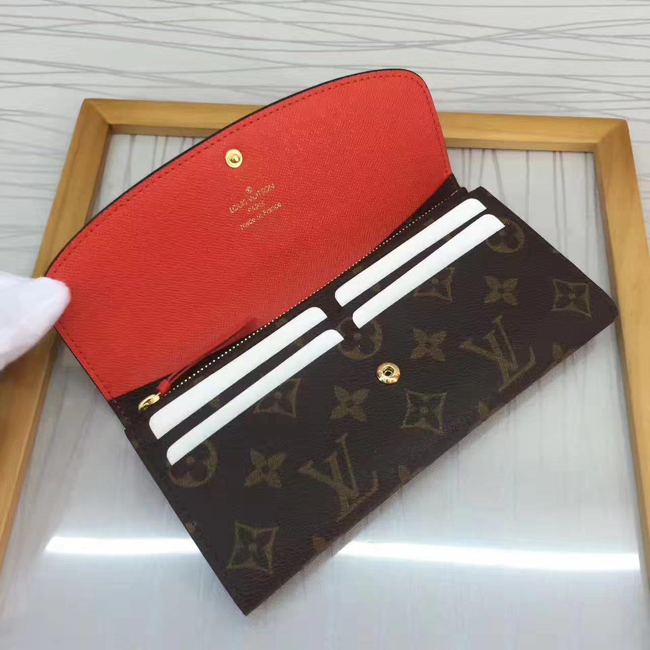 Louis Vuitton LV,  EMILIE WALLET