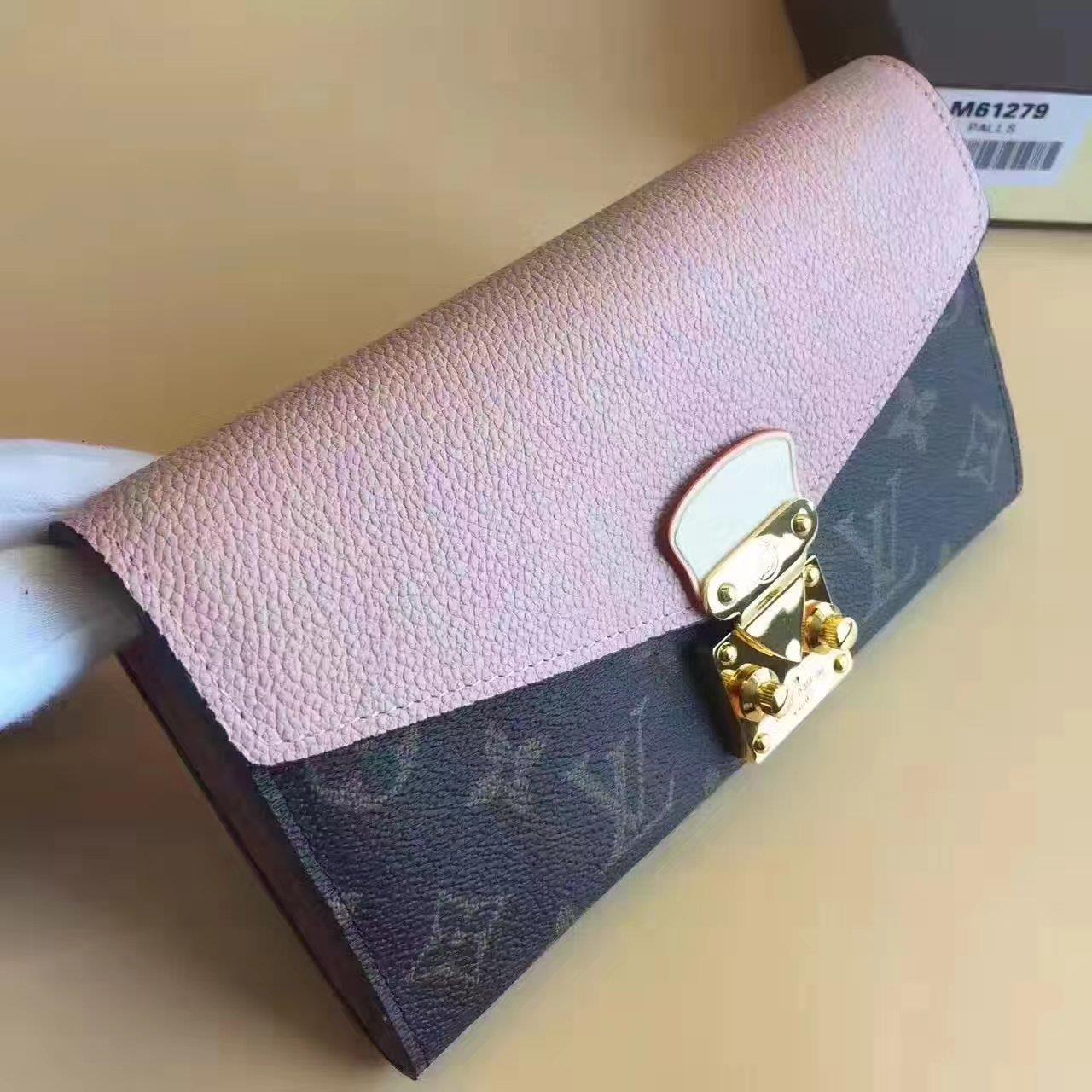 Louis Vuitton LV,  M64093, PALLAS WALLET
