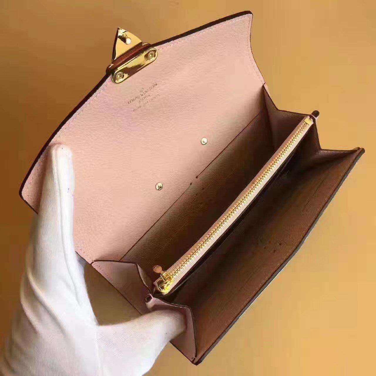 Louis Vuitton LV,  M64093, PALLAS WALLET
