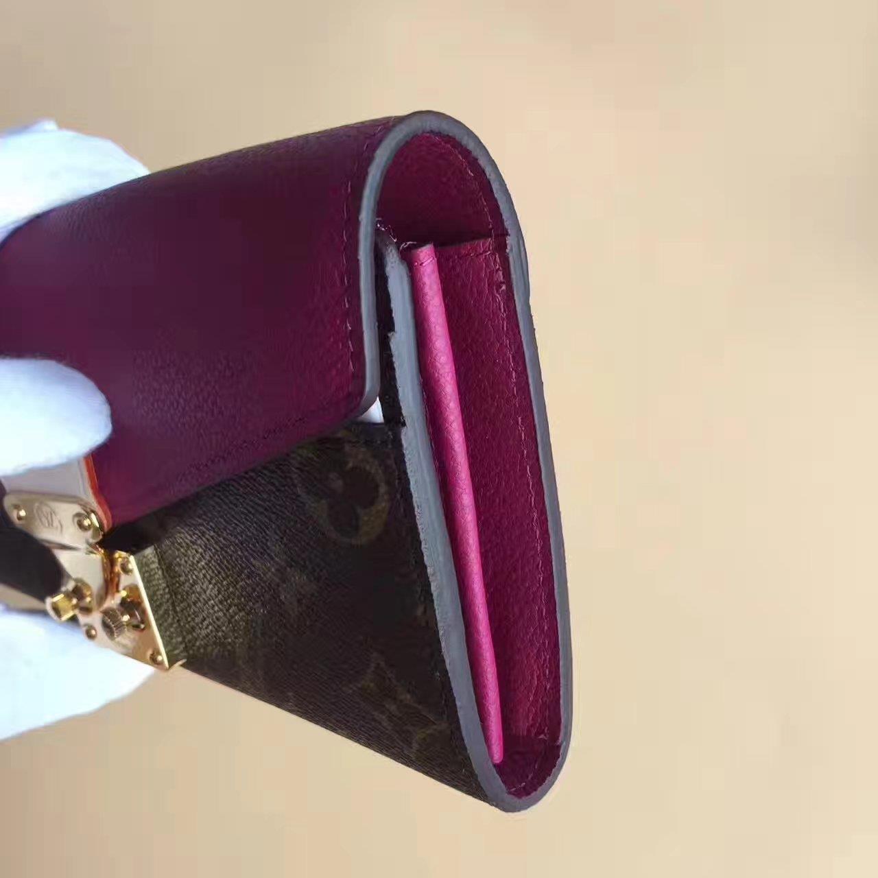 Louis Vuitton LV,  M56241, PALLAS WALLET
